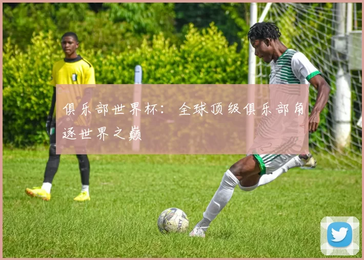 俱乐部世界杯:全球顶级俱乐部角逐世界之巅
