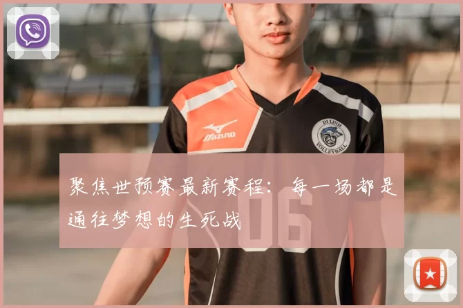 聚焦世预赛最新赛程：每一场都是通往梦想的生死战