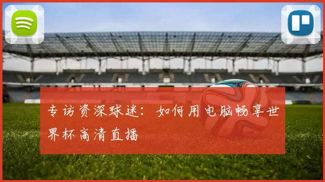 专访资深球迷:如何用电脑畅享世界杯高清直播